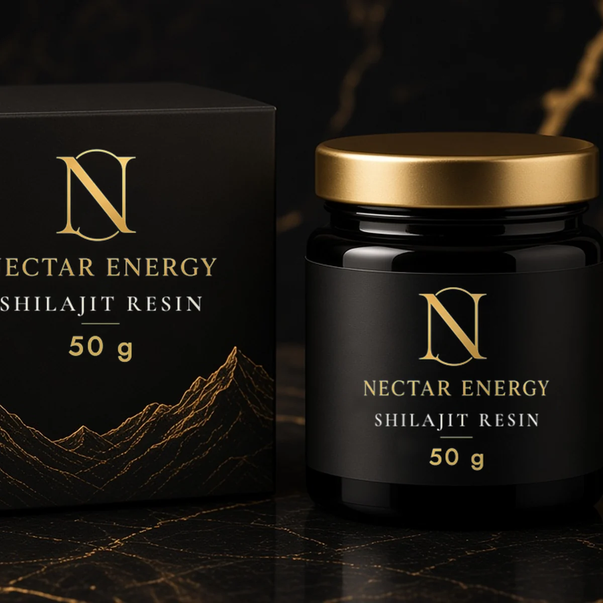 Nectar Energy Pure Himalayan Shilajit Resin 50g