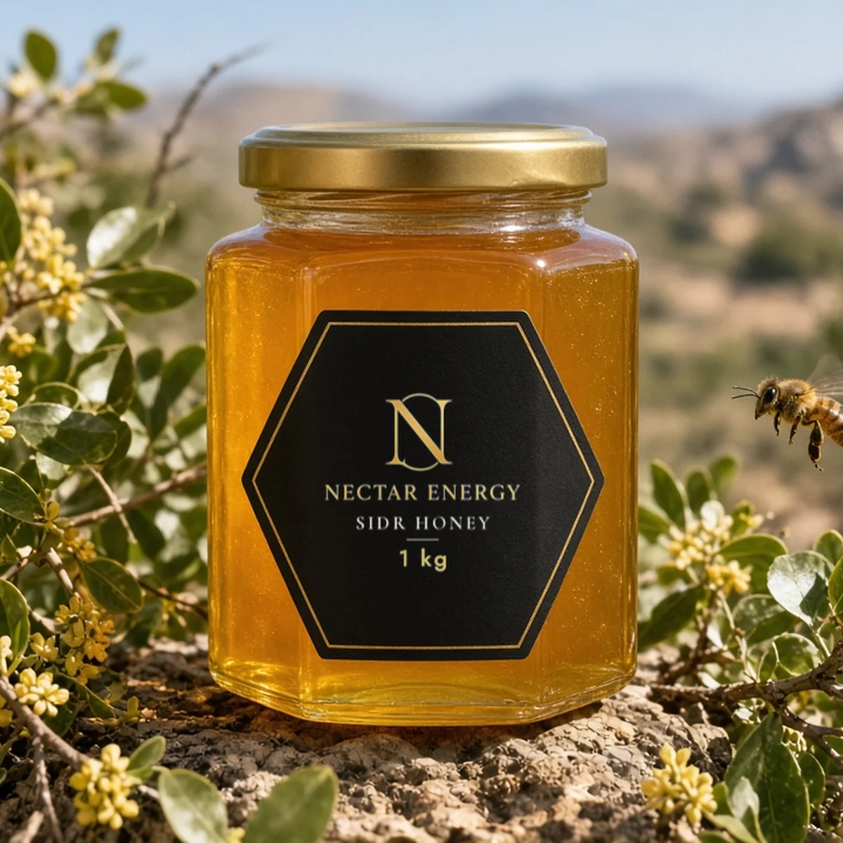 Nectar Energy Raw Sidr Honey 1kg